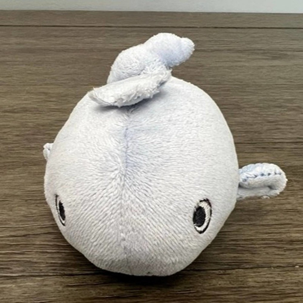 Starry Station Blue Whale Plush Small Stuffed Animal Ocean Nursery Decor Toy
